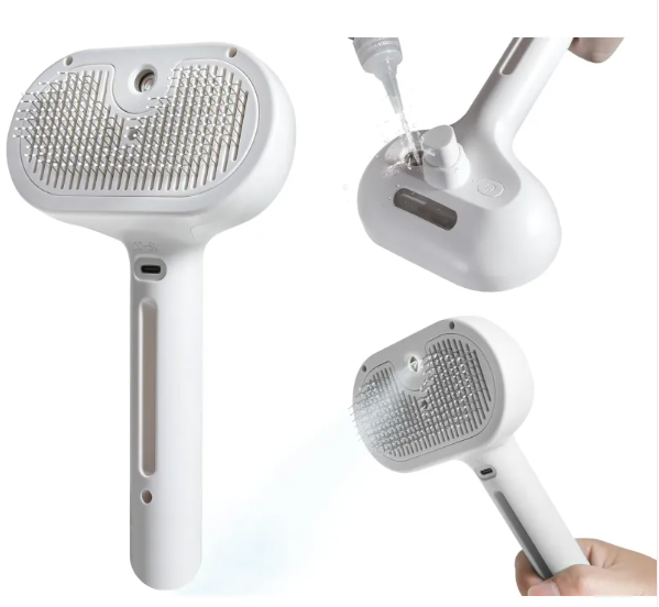 Pet Grooming Spray Brush