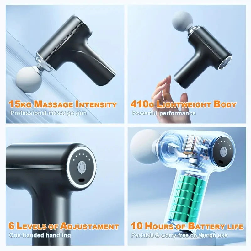A Portable Electric Fascia Massage Gun
