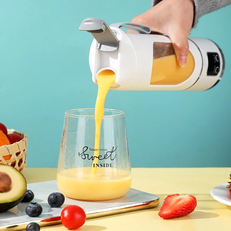 10 Blades Portable Fruit Juicer 450ml