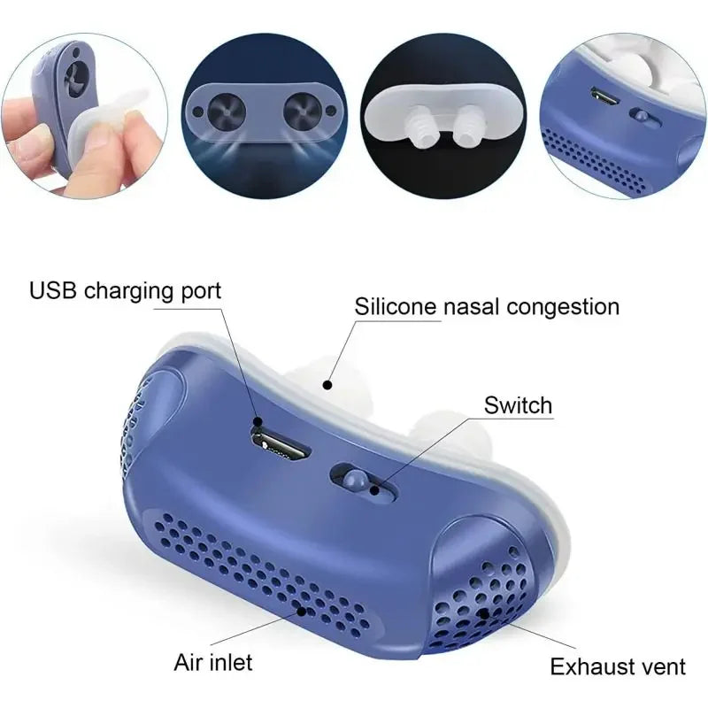 Anti Snoring Devices Upgraded Adjustable Wind Speed
