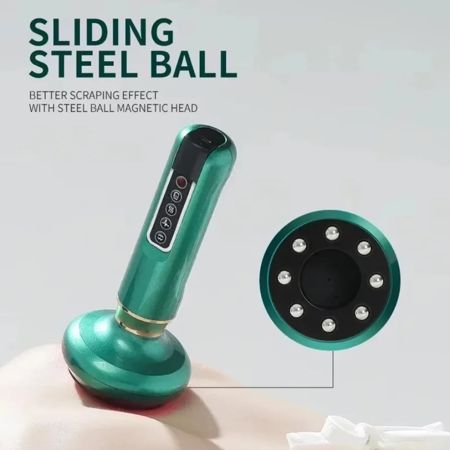 L Electric Massager GuaSha Anti Cellulite Vacuum Suction Cup