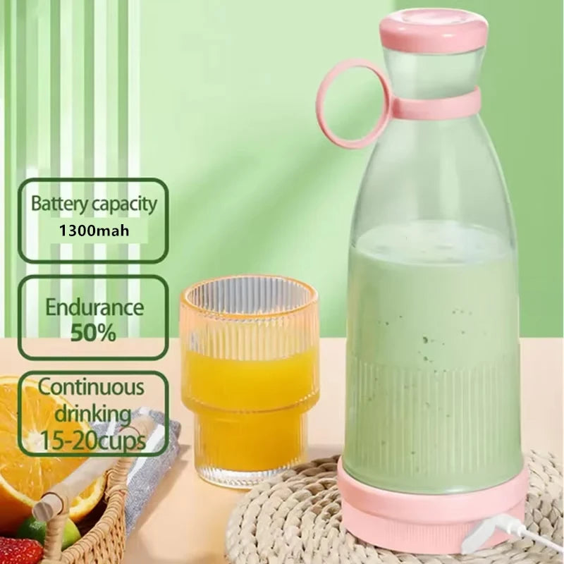 Electric Juicer Cup 6 Blades Blender