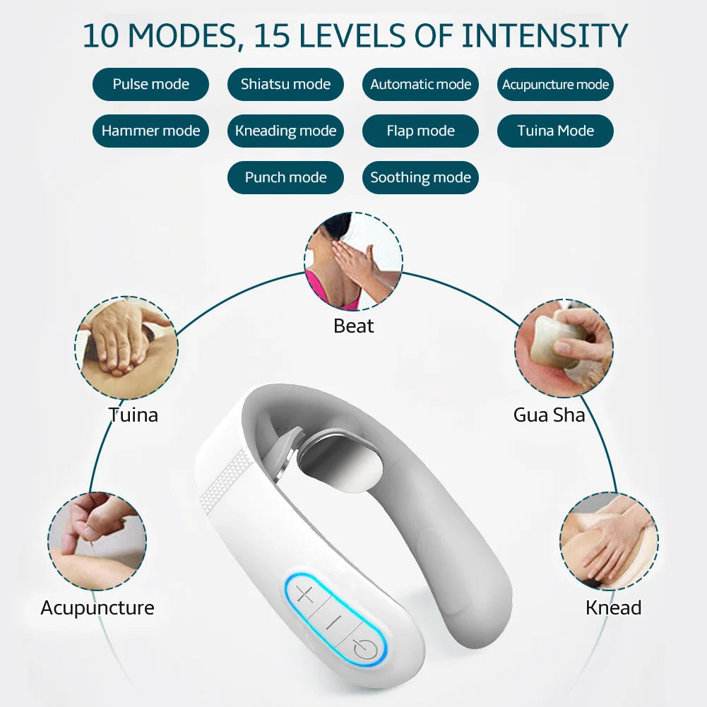 Pulse Neck Massager Electric Smart EMS