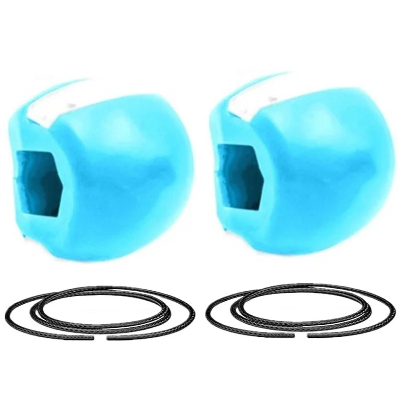 Silica Gel Face Fitness Ball Jaw Exerciser Facial Toner