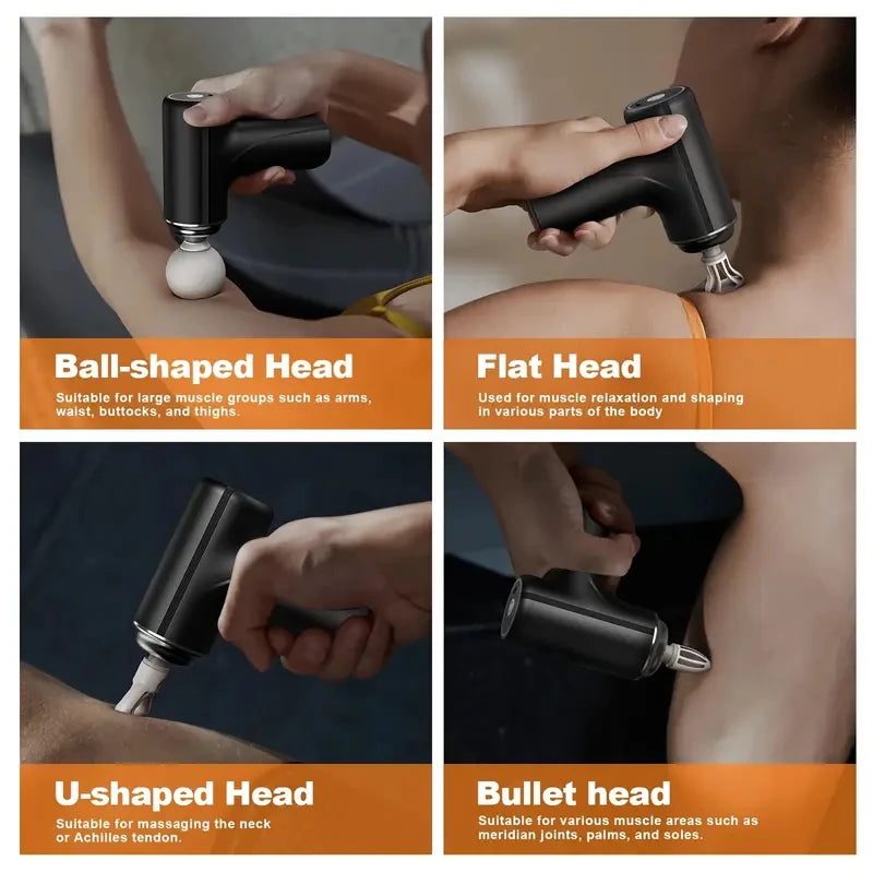 A Portable Electric Fascia Massage Gun